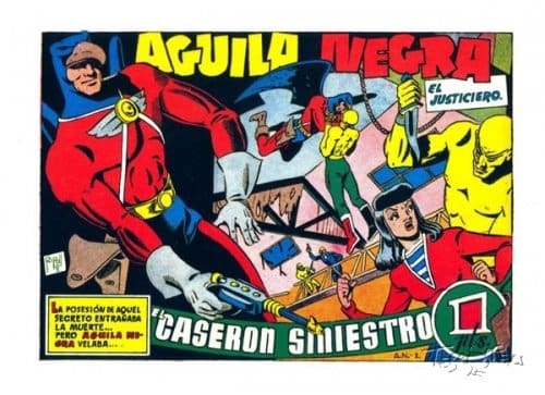 Portada de Águila Negra, el Justiciero