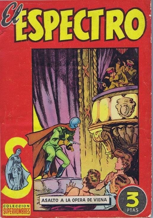 Portada de El Espectro (Colección Superhombres)