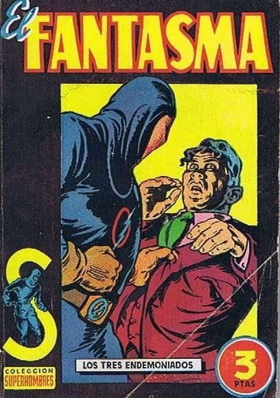 Portada de El Fantasma (Colección Superhombres)