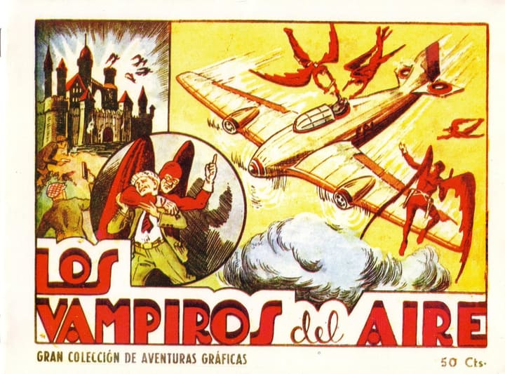 Portada de Los Vampiros del Aire