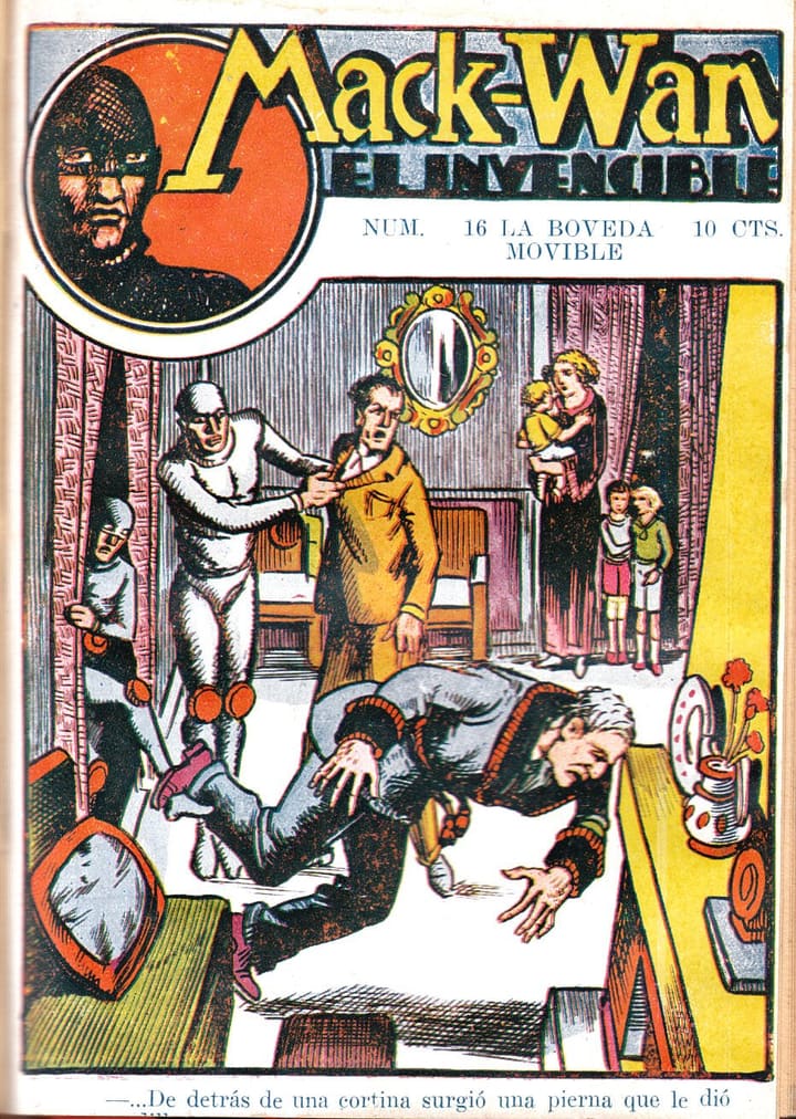 Portada de Mack-Wan el Invencible