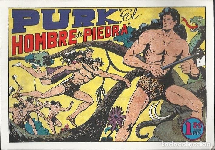 Portada de Purk, el hombre de piedra